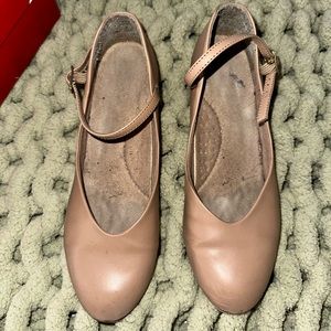 Capezio Tan Character Shoes